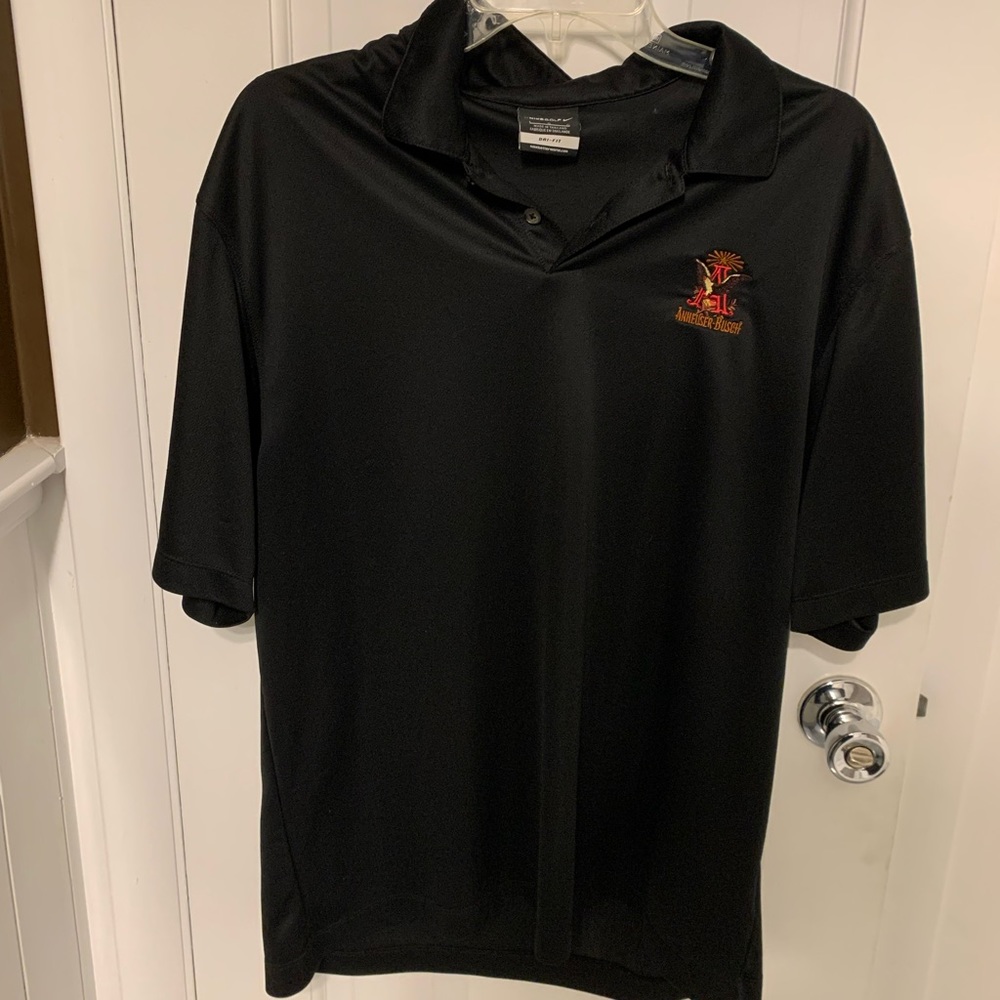 Size mens large Nike Busch polo!